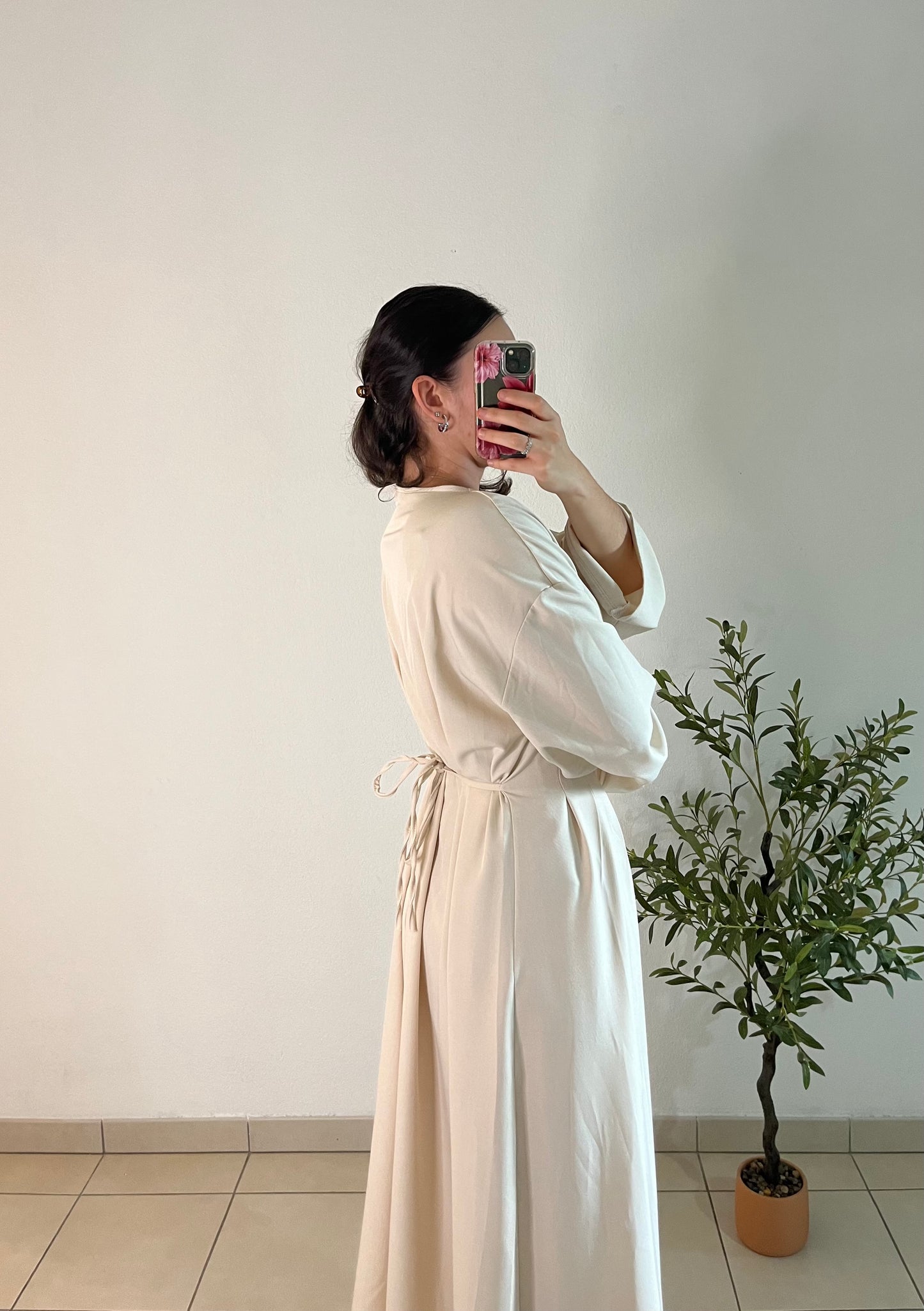 Robe lya beige