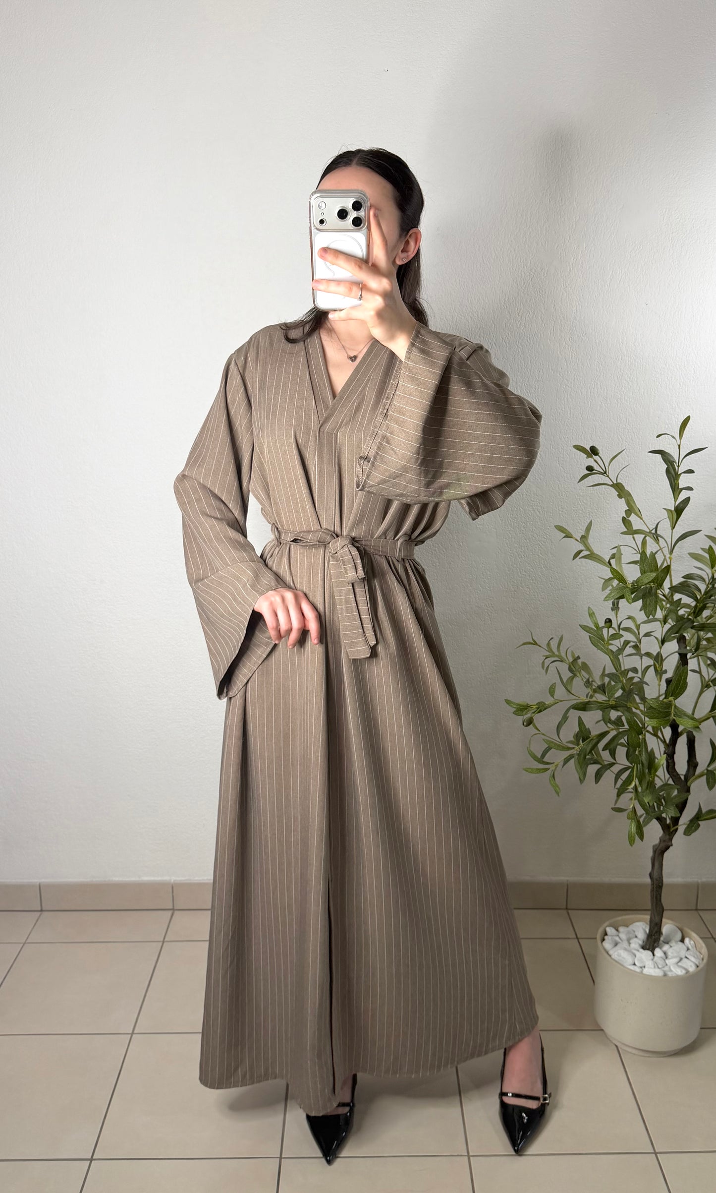 Robe Sia - taupe