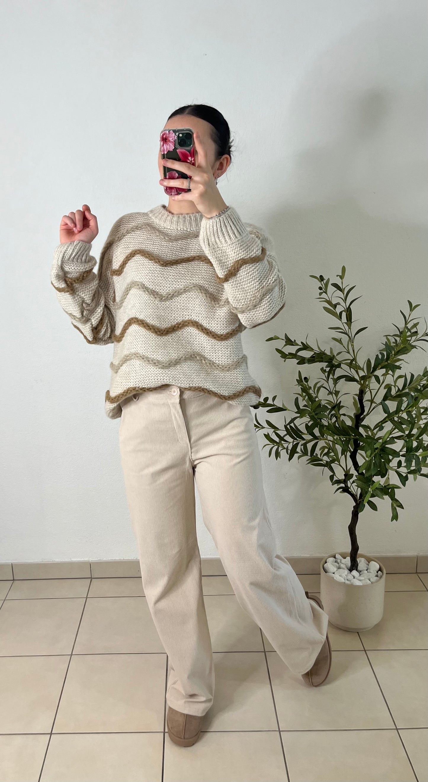 Pantalon velour