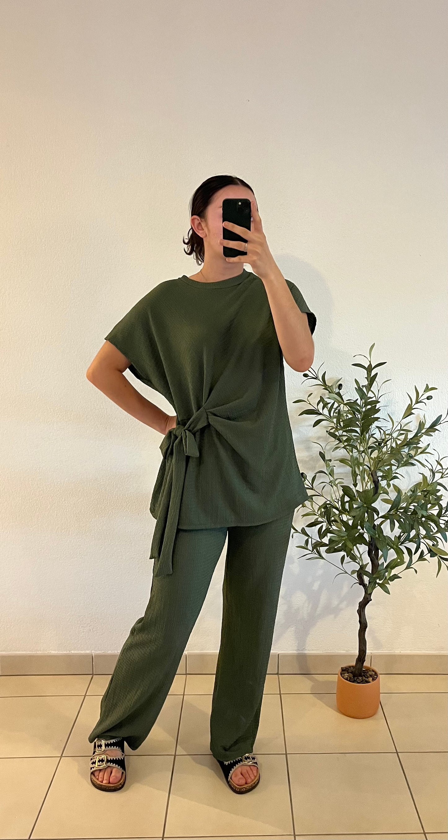 Ensemble noeud kaki