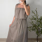 Robe noeud - taupe