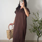 Robe polo - choco