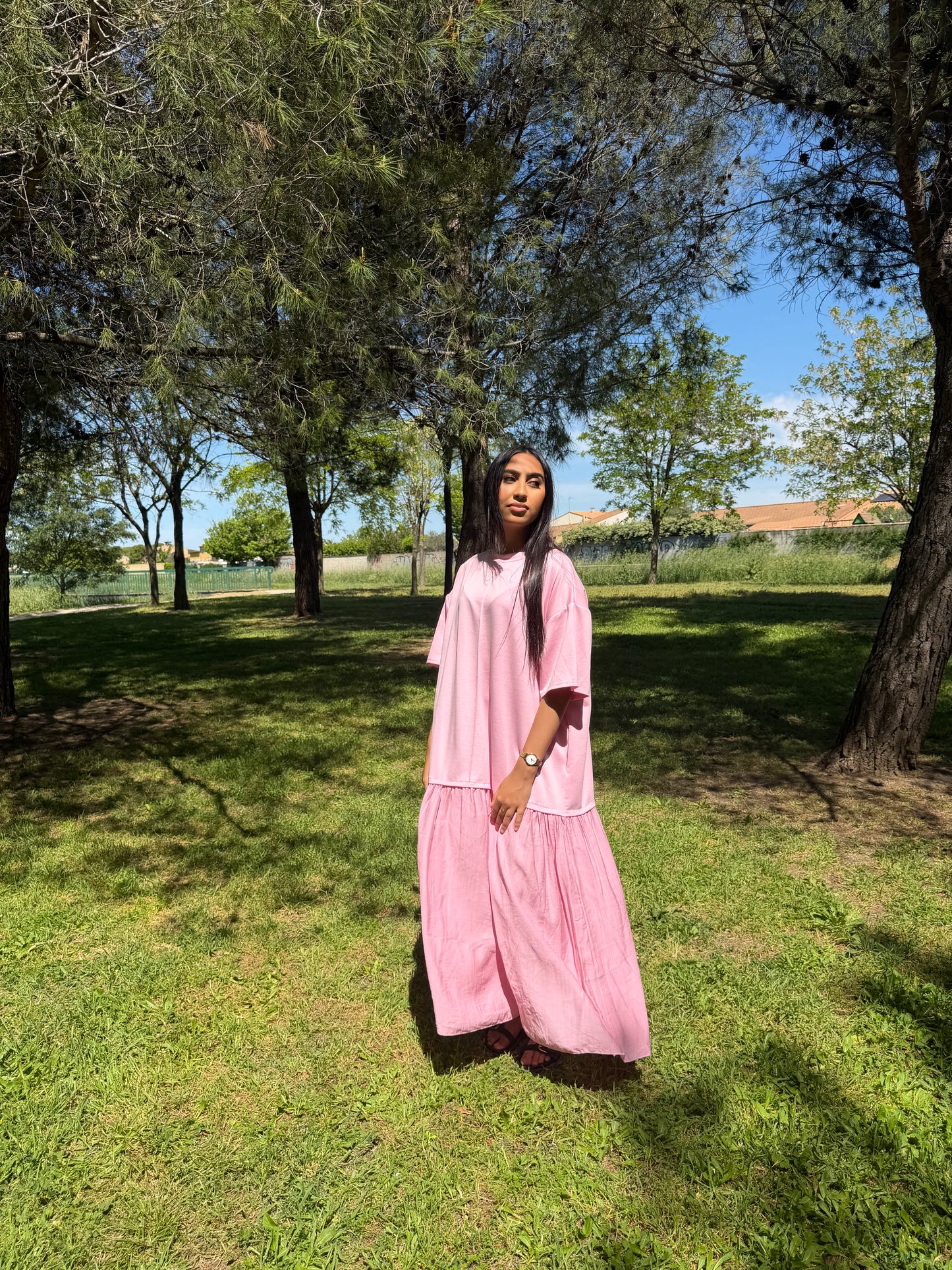 Robe tulle - rose