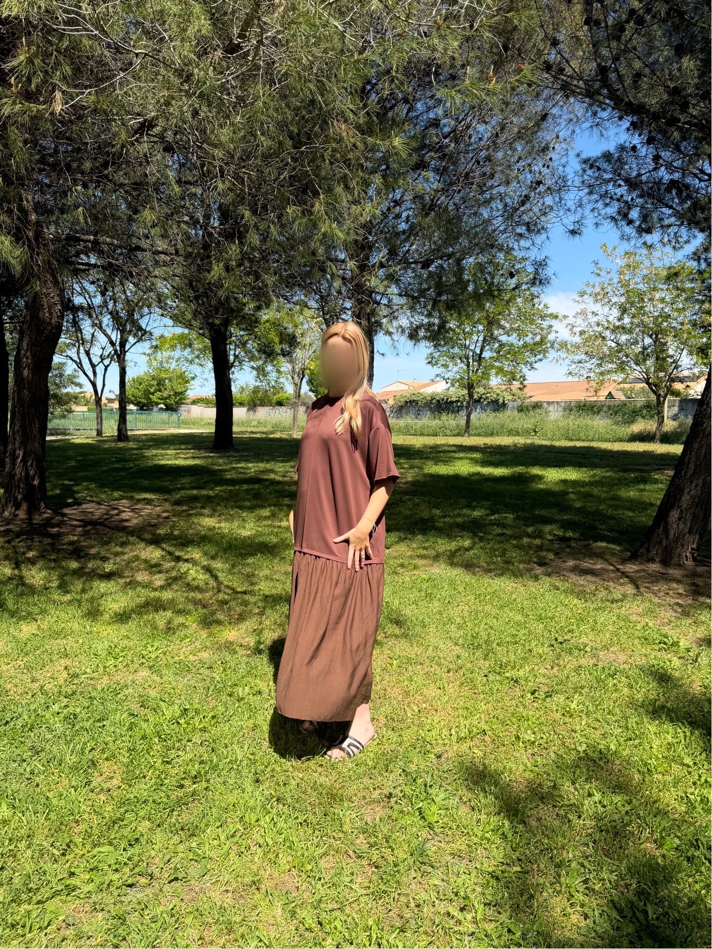 Robe tulle - Choco