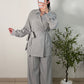 Ensemble tailleur - gris
