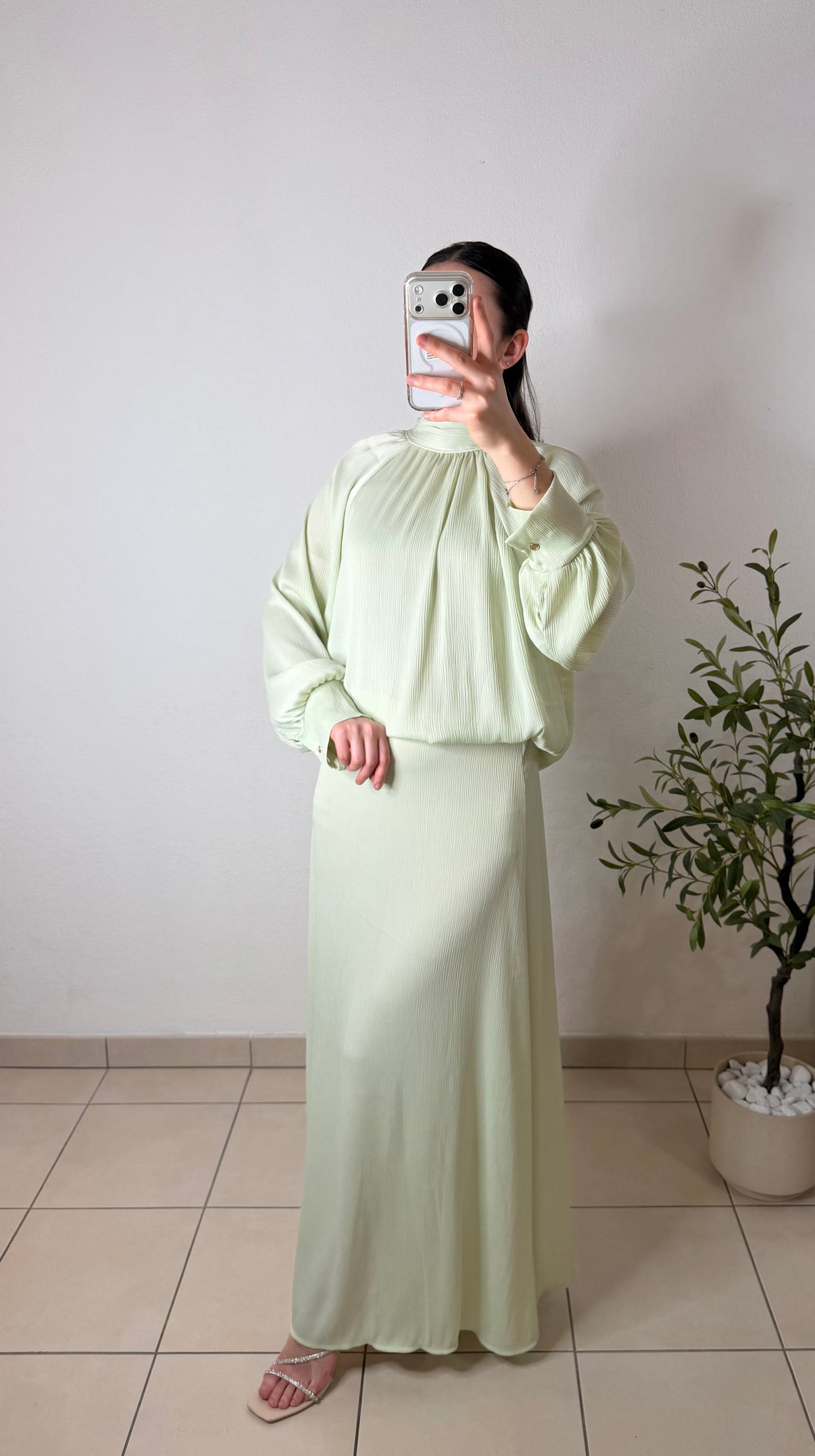 Ensemble habillé - vert d’eau