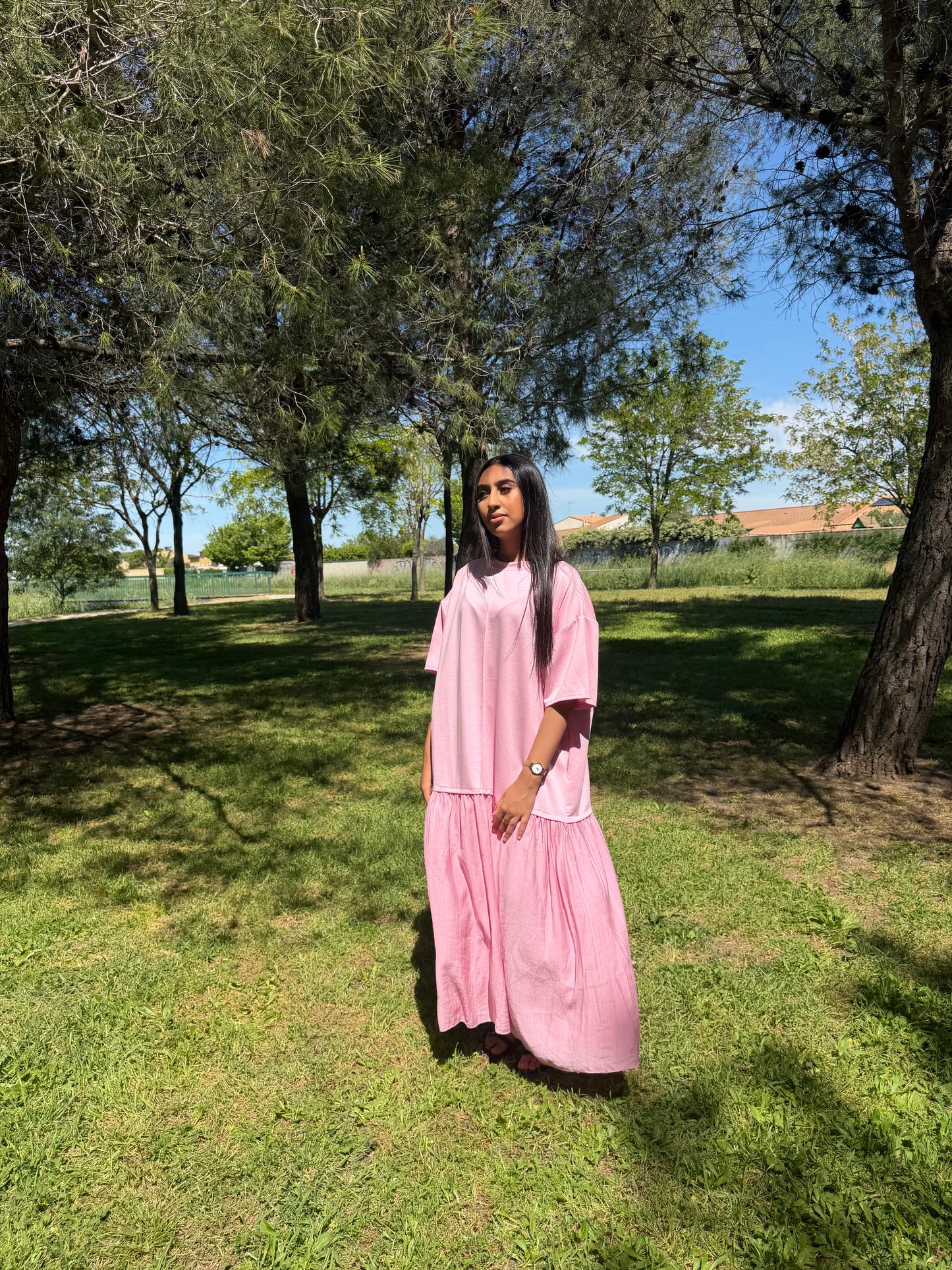 Robe tulle - rose