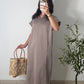 Robe polo - taupe