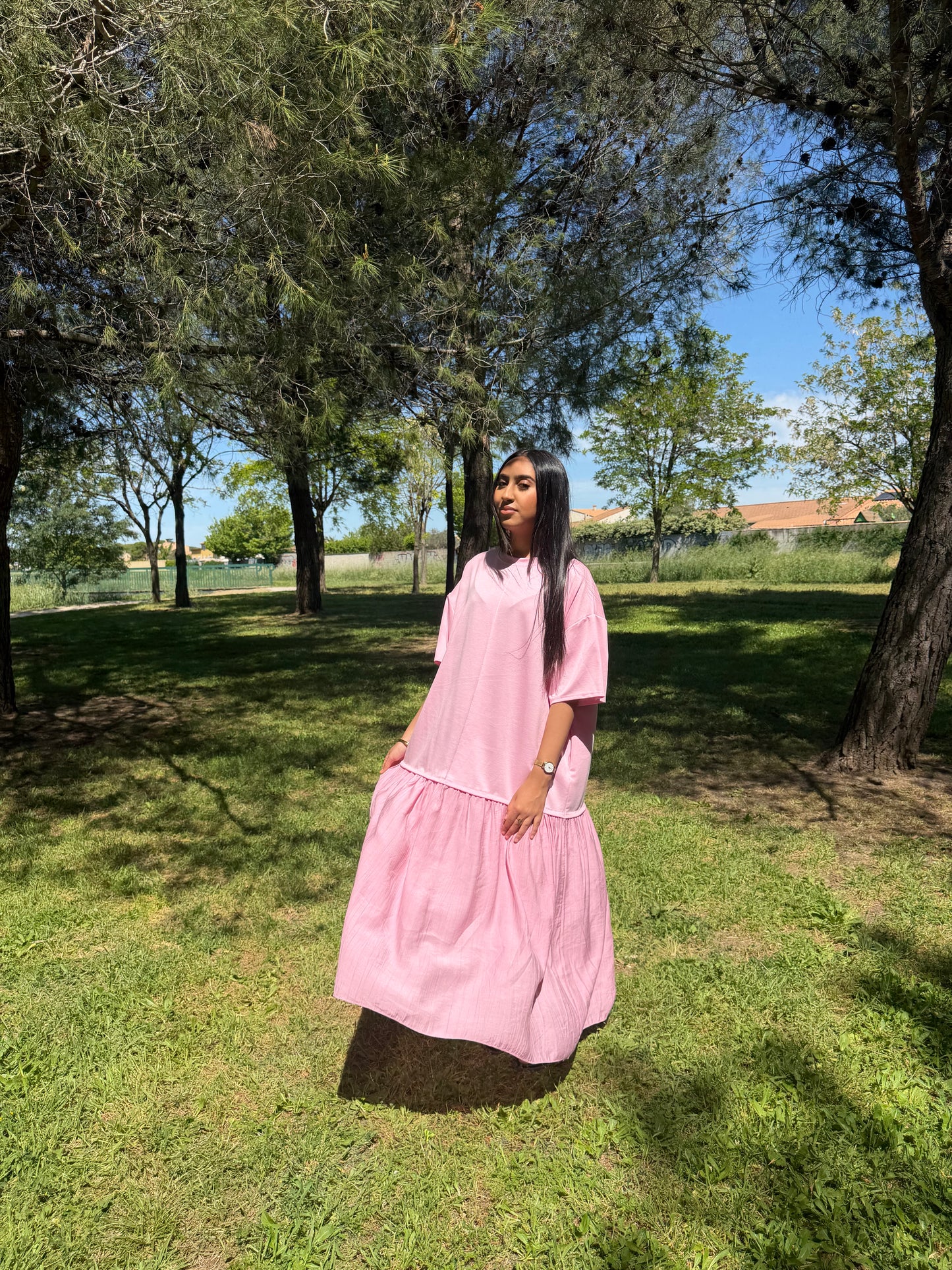 Robe tulle - rose