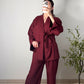 Ensemble kimono - rouge