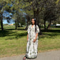 Robe motif - vert