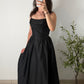 Robe corset - noir