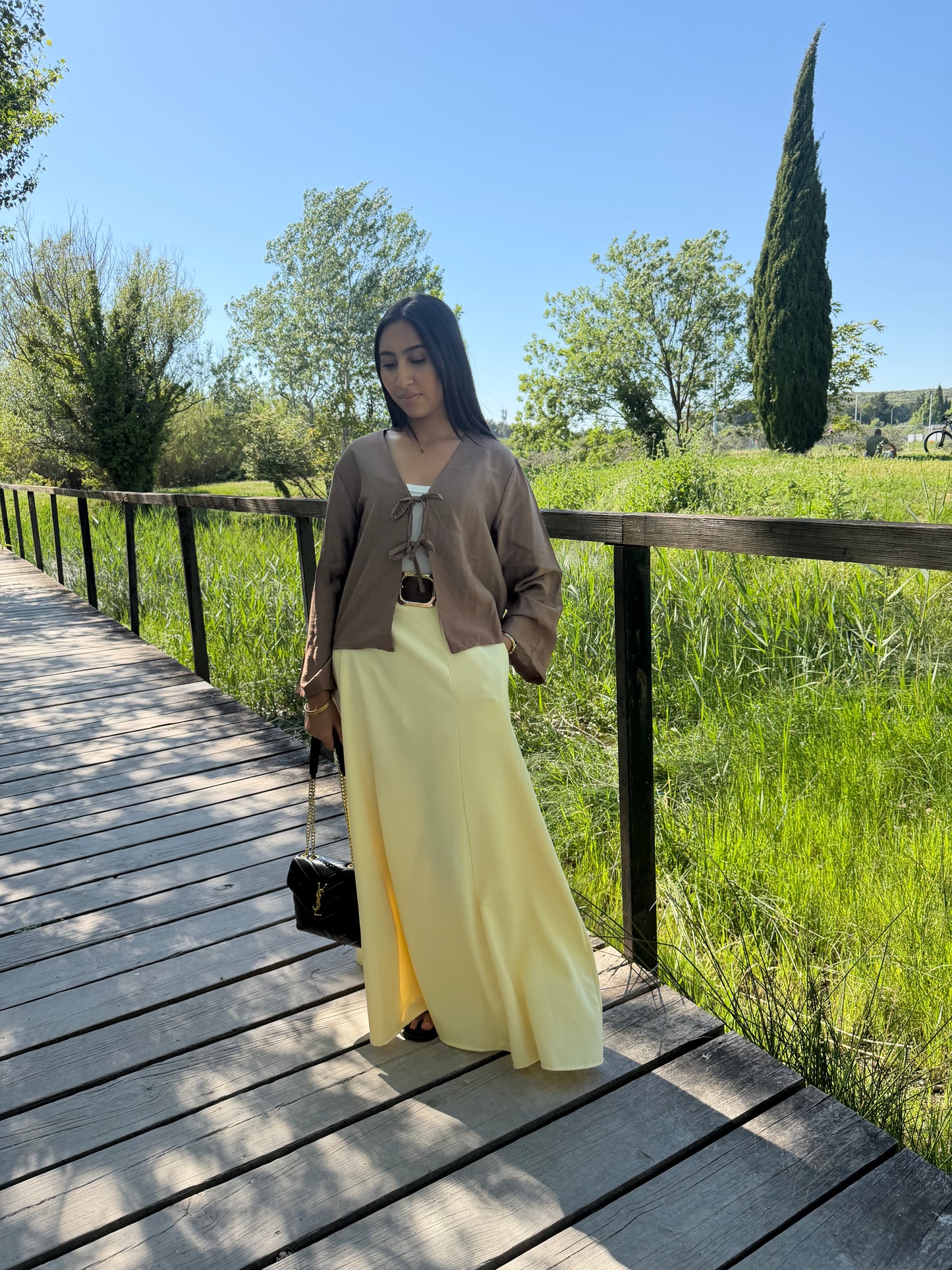 Jupe jaune