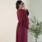 Robe lya bordeaux