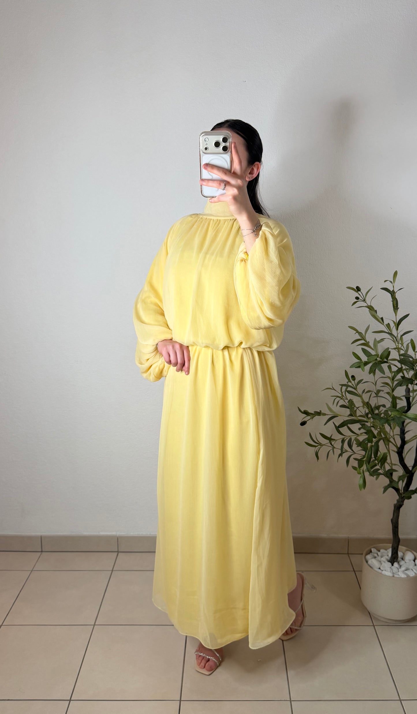 Robe Kala - jaune