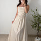 Robe bustier - beige
