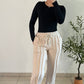 Bas de jogging beige