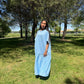 Robe tulle - bleu