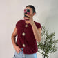 Gilet soleil rouge