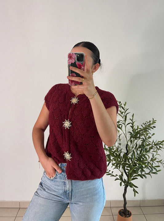 Gilet soleil rouge