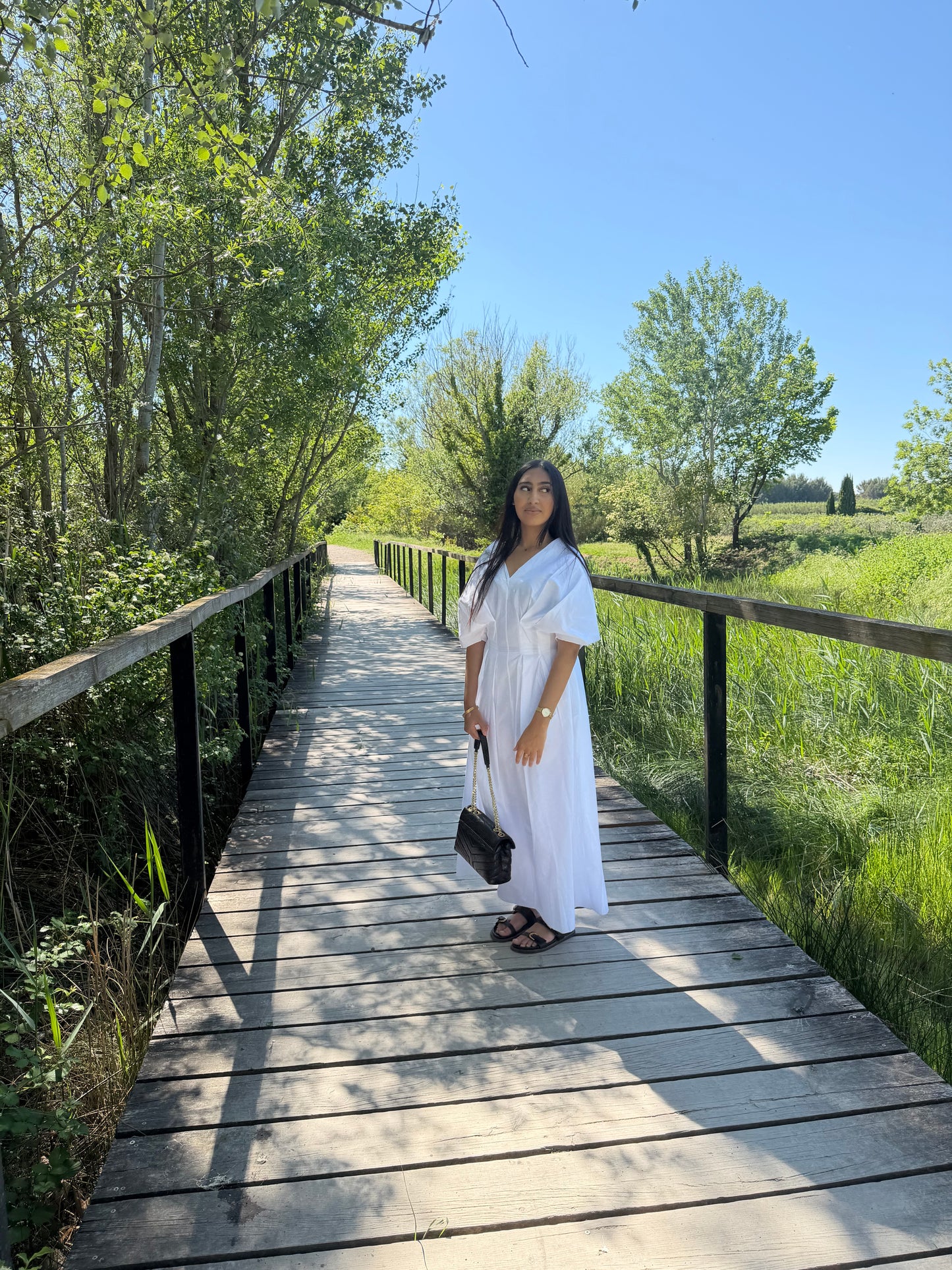 Robe zola- blanche