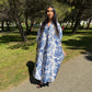 Robe chemise - bleu