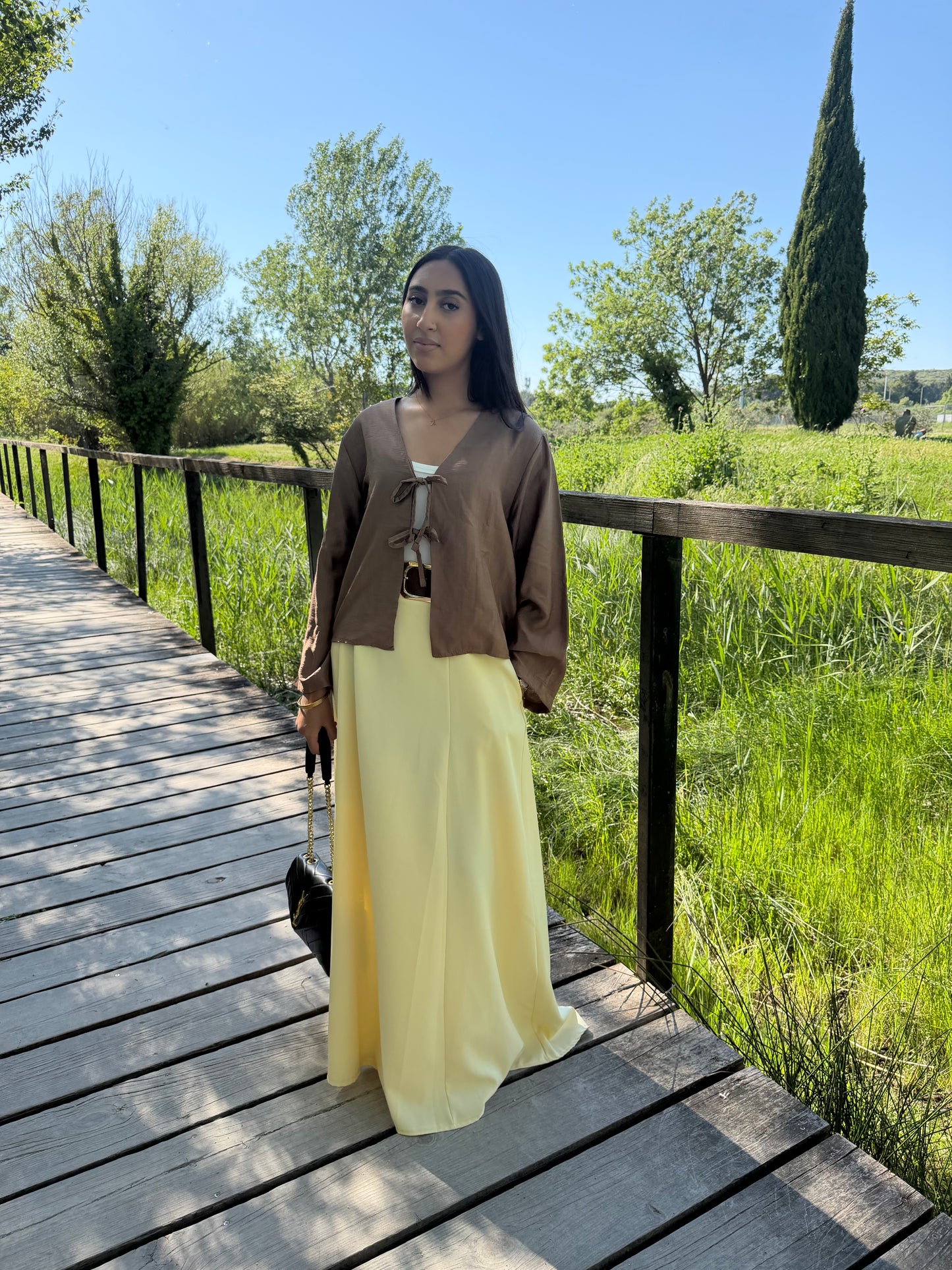 Jupe jaune