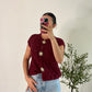 Gilet soleil rouge