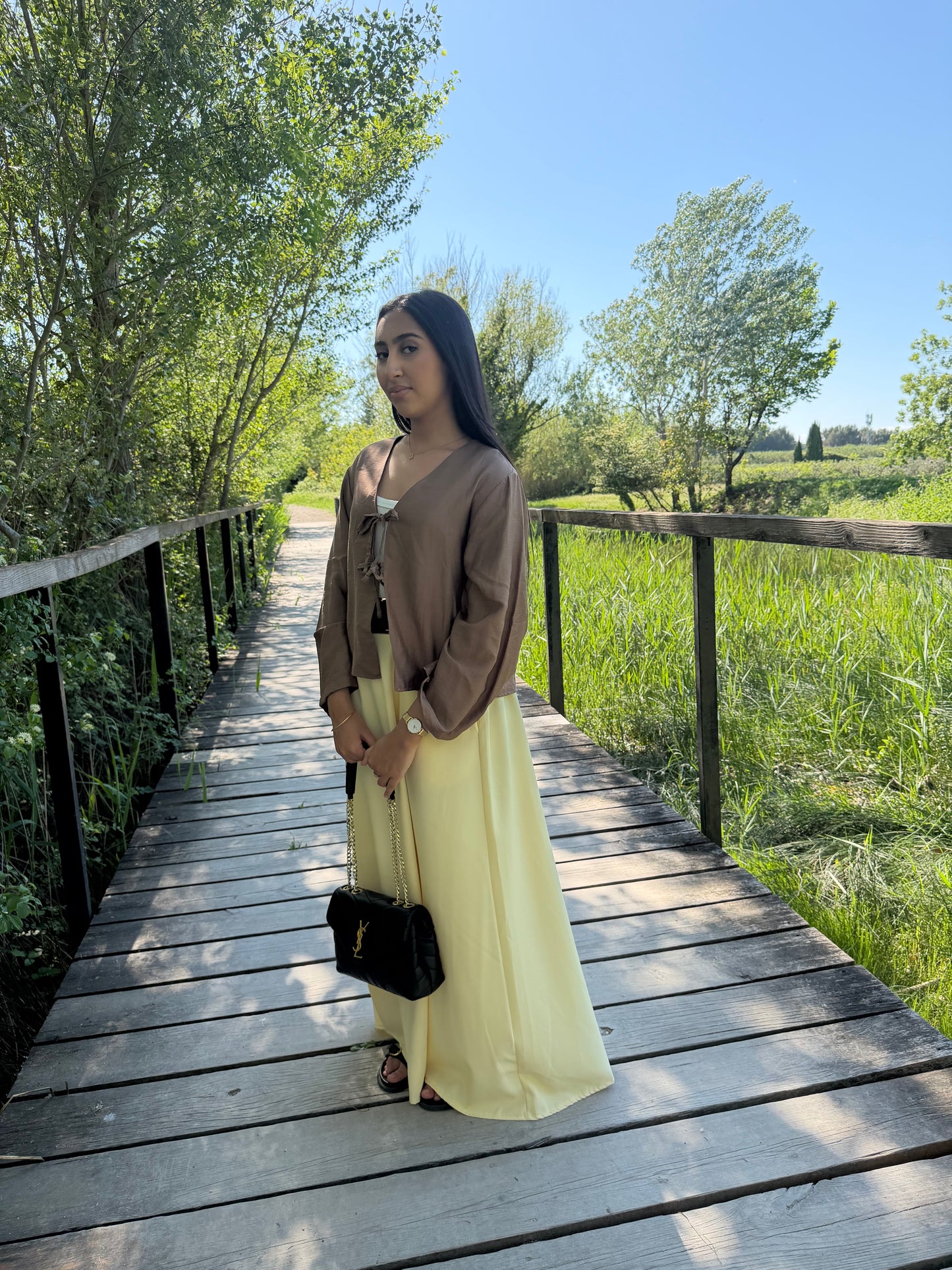 Jupe jaune