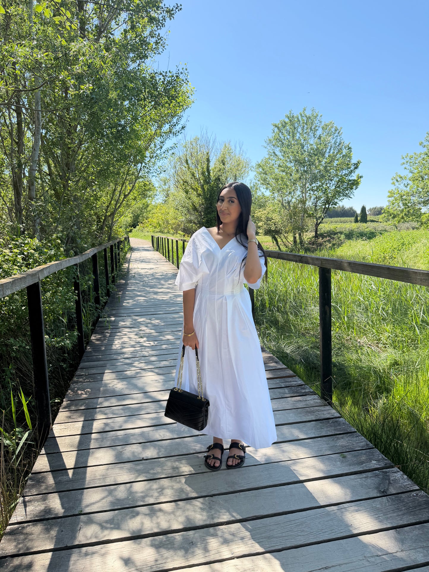 Robe zola- blanche