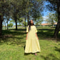 Robe tulle - Jaune