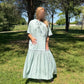 Robe tulle - menthe