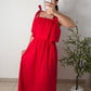 Robe noeud - rouge